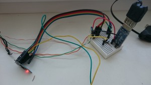 esp8266 with female wires