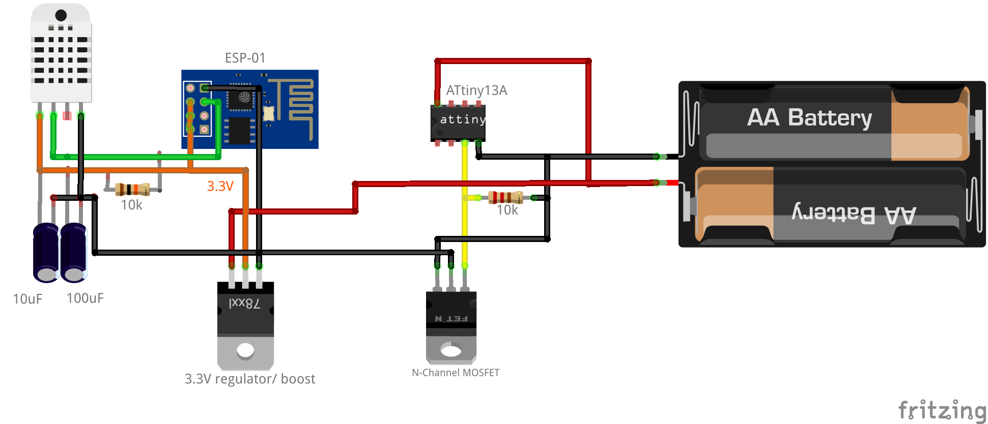 Battery-Powered ESP8266 Sensor? Never Been Simpler