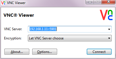 vnc viewer failed to connect to server