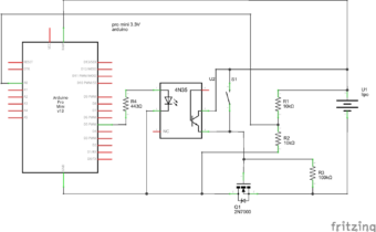 Simple Low Voltage Disconnect Circuit for Arduino