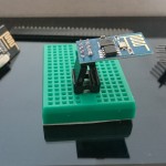 esp8266 & nrf24L01 on breadboard