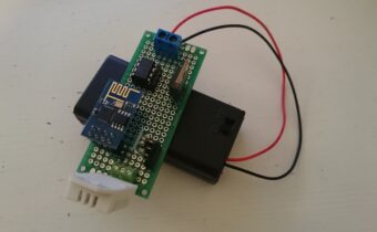 Battery Powered ESP8266 IoT – Temperature Sensor